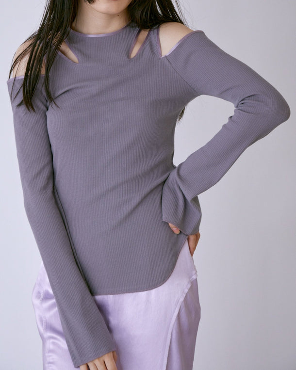 NOTCH DESIGN TERECO RIB TOPS