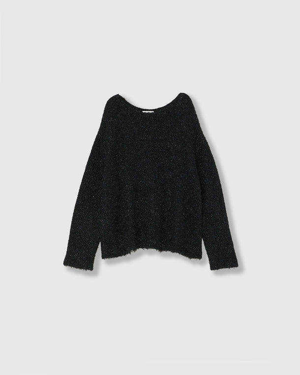 SPARKLY OVER KNIT PULL-OVER