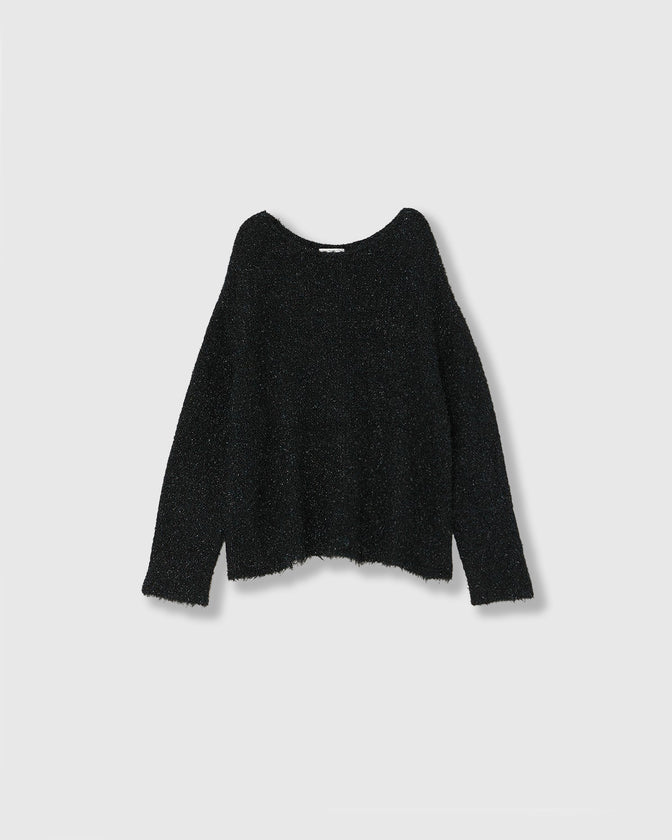 SPARKLY OVER KNIT PULL-OVER