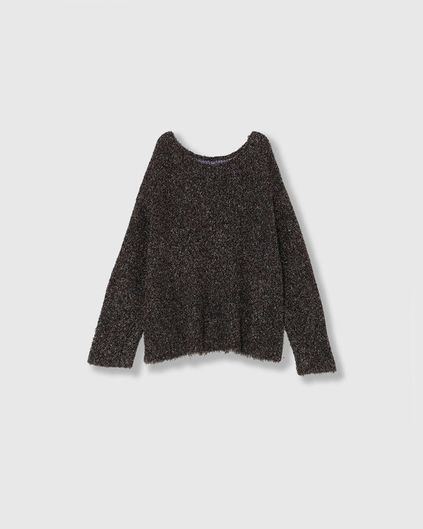 SPARKLY OVER KNIT PULL-OVER