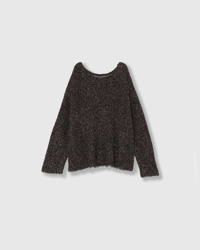 SPARKLY OVER KNIT PULL-OVER