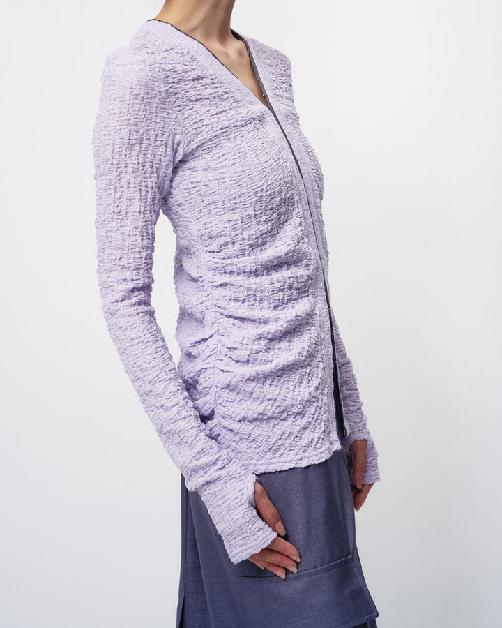 RANDOM WRINKLE RUSSEL CARDIGAN