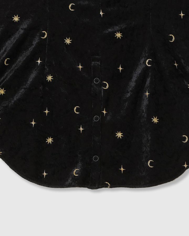 STICKER PRINT VELOUR CAMISOLE