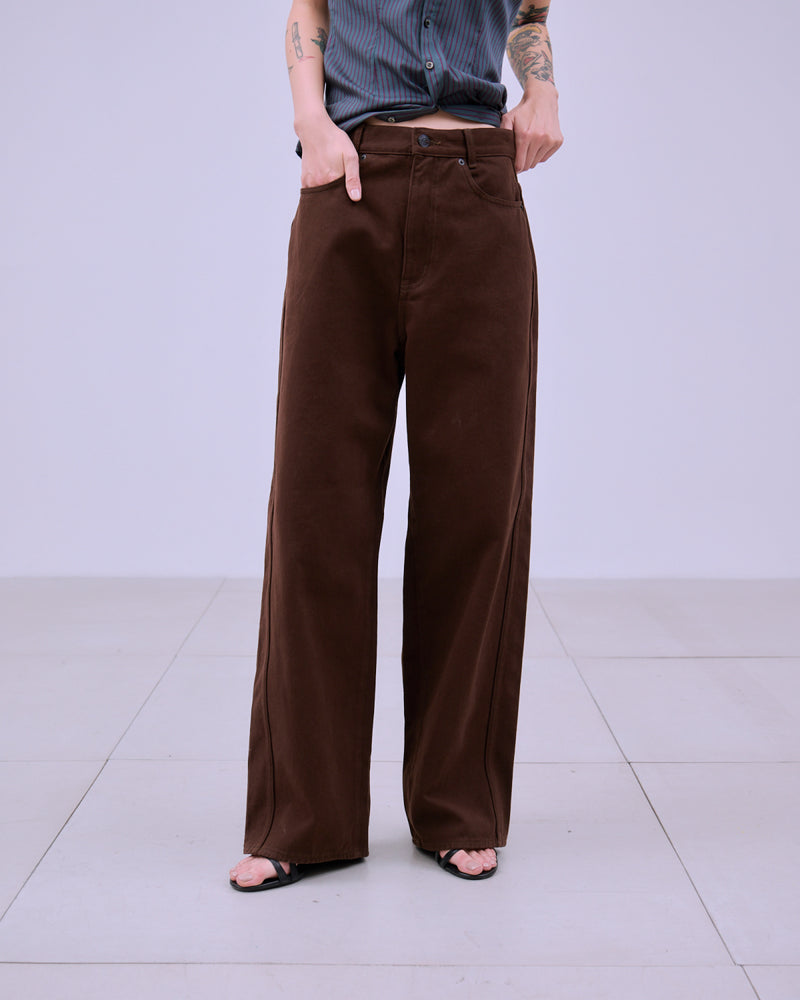 EARTH BROWN PANTS