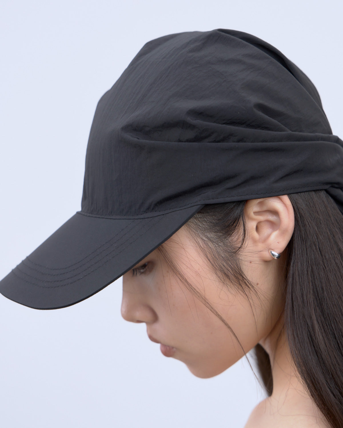 SCARF DESIGN NYLON CAP | | STORE | THINGS THAT MATTER ONLINE STORE