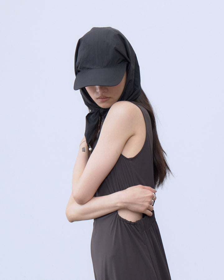 SCARF DESIGN NYLON CAP