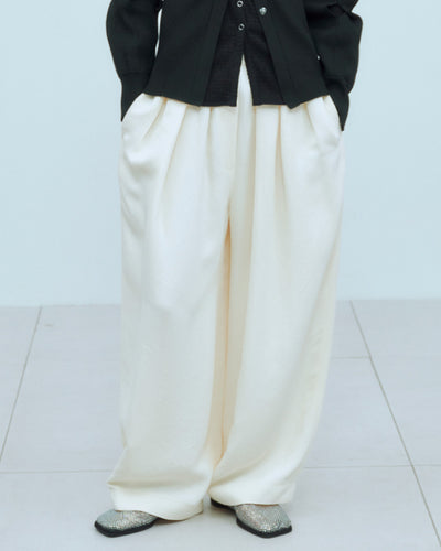 ROUND SILHOUETTE PANTS