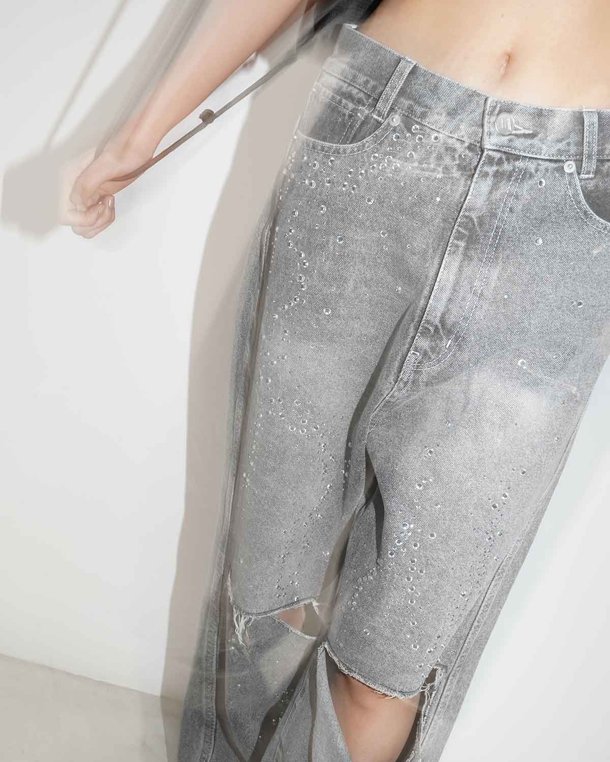 SPARKLE DENIM PANTS | | STORE | THINGS THAT MATTER ONLINE STORE