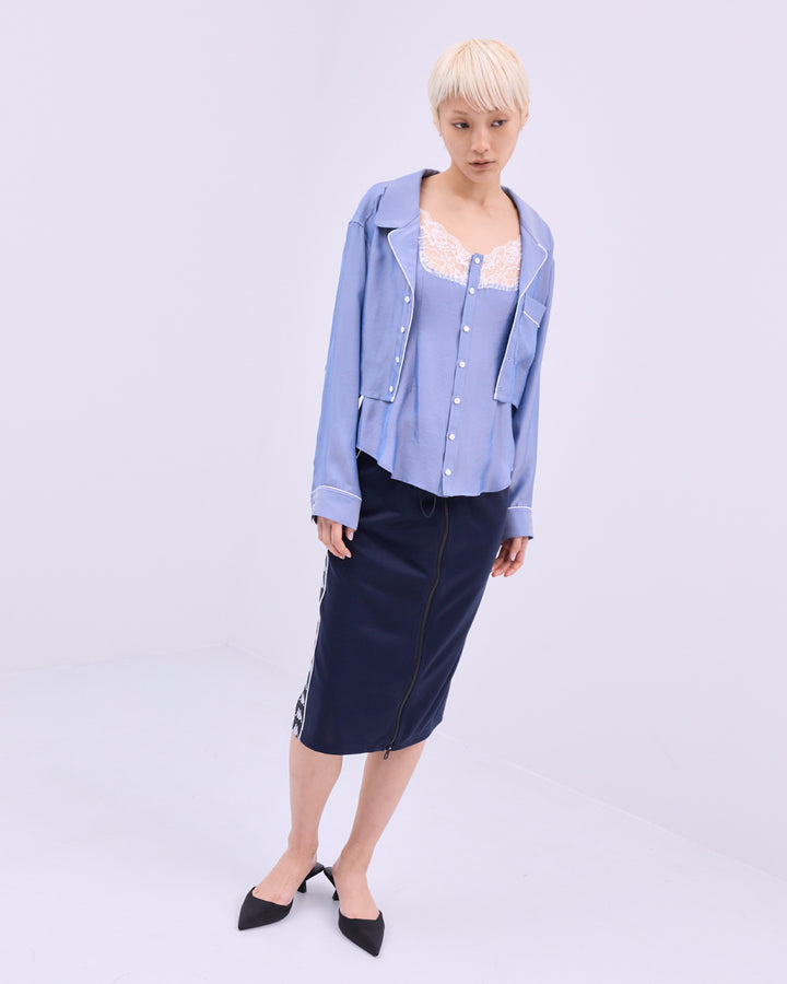 × Kappa ZIP JERSEY SKIRT