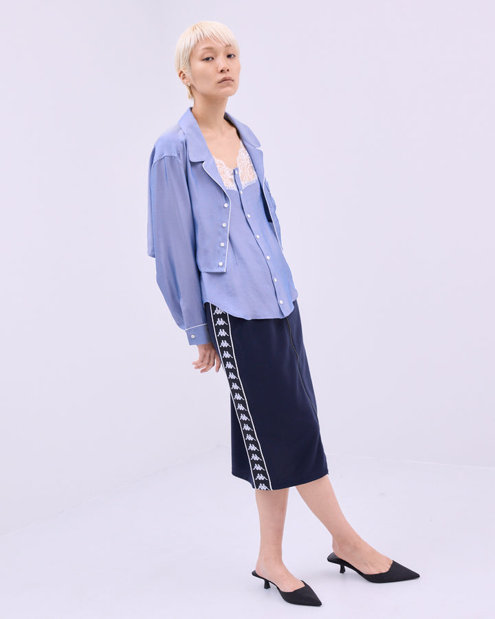 × Kappa ZIP JERSEY SKIRT