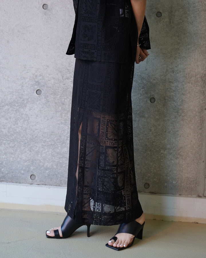 THIRD EYE(i) LACE SKIRT
