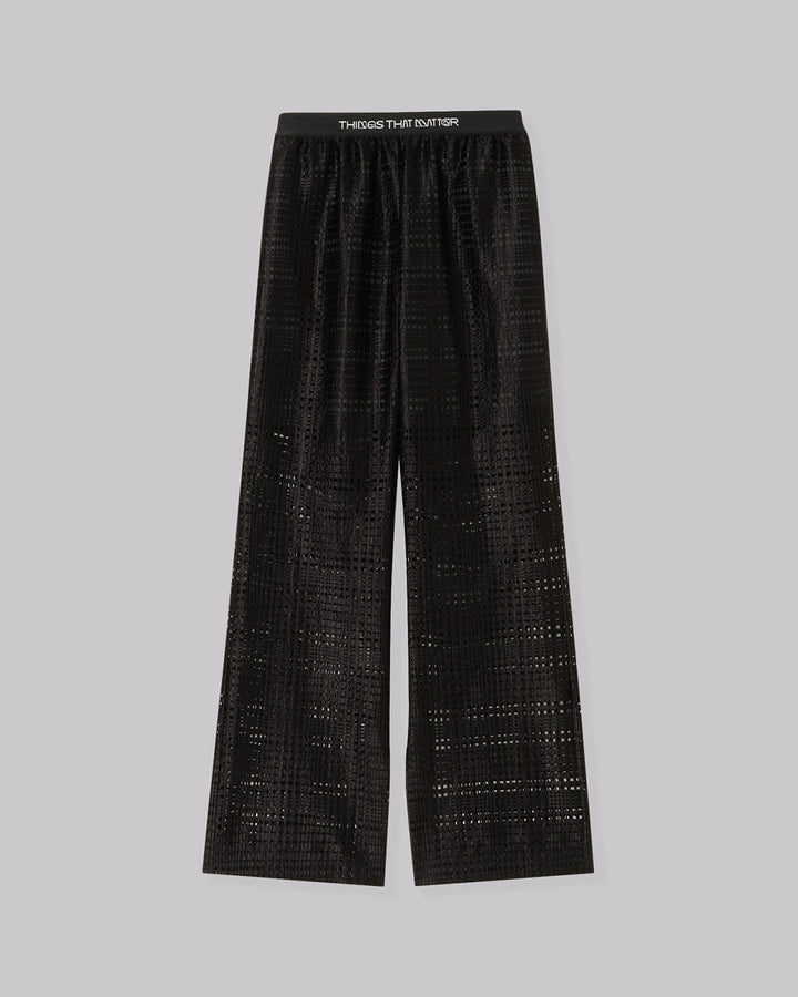 TRIACETATE LACE PANTS