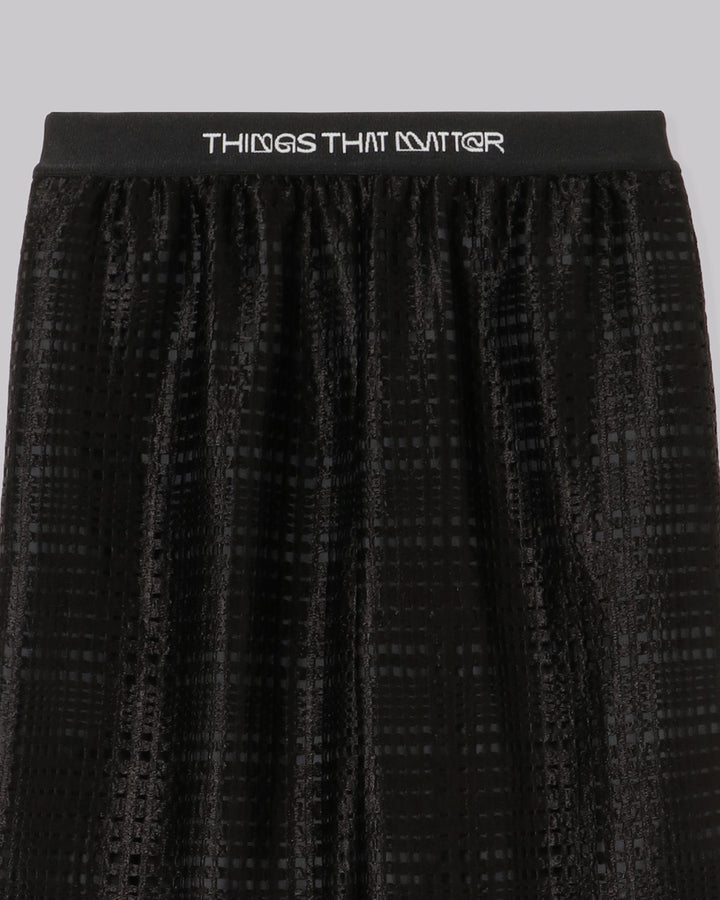 TRIACETATE LACE PANTS