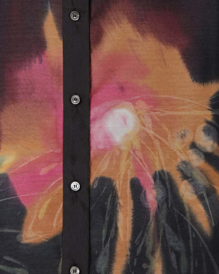 DRAWING HANABI SHEER SHIRT