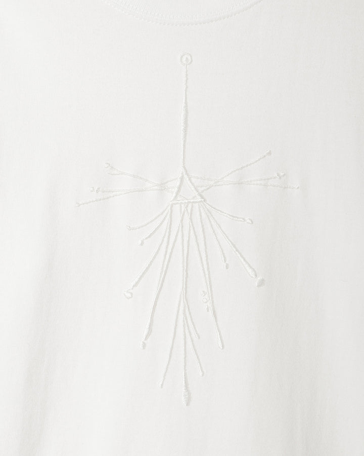 DRAWING HANABI EMBROIDERY T-SHIRT