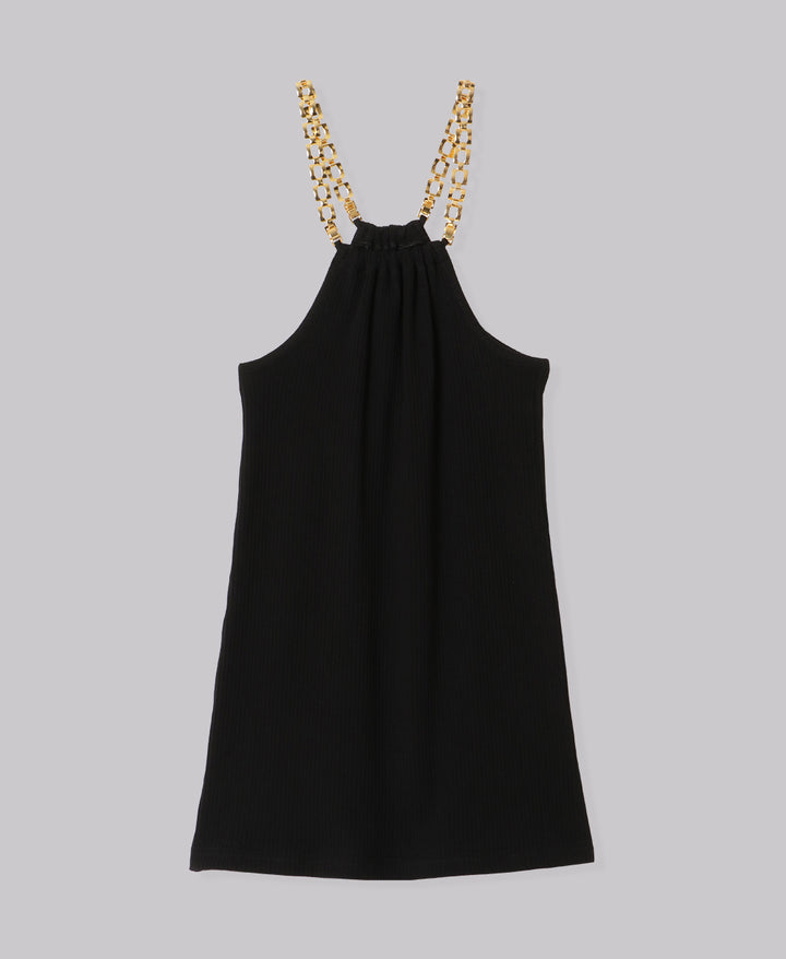 HALTER NECK CHAIN STRAP TOPS