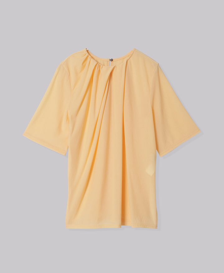 SHEER T-BLOUSE WITH CHAIN