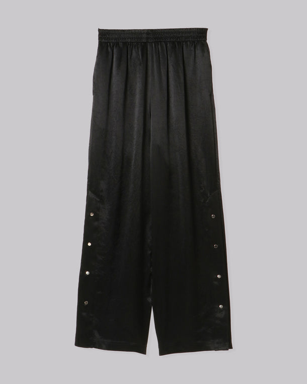 ACETATE SATIN TRACK PANTS