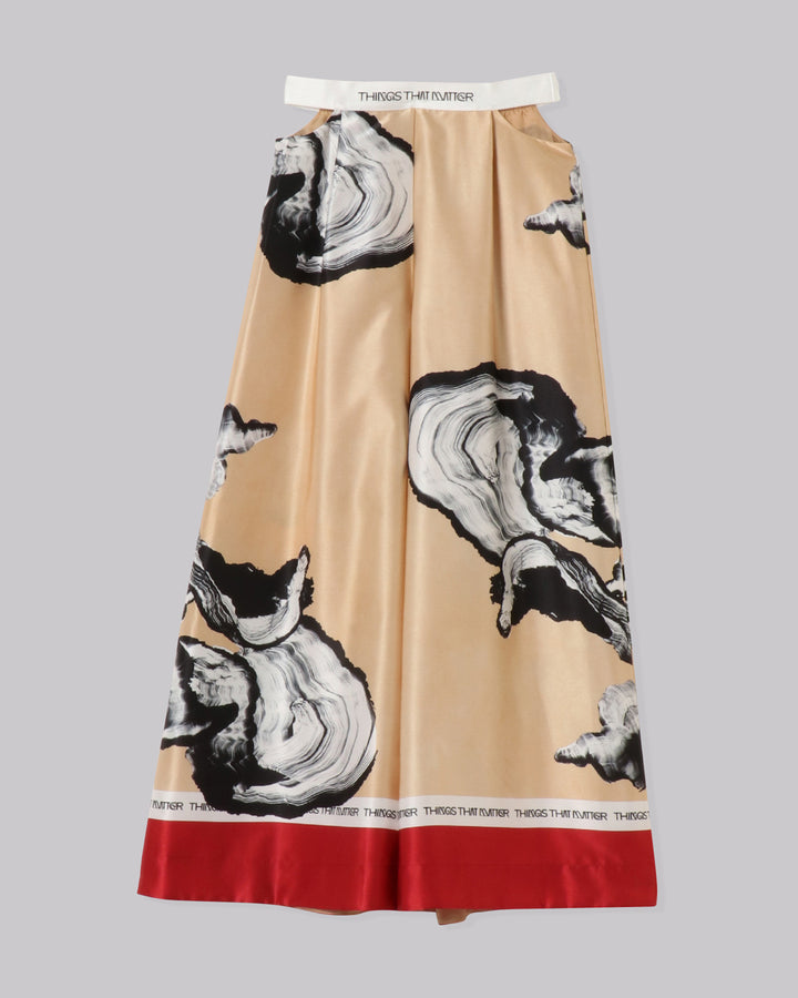 BODY TRIP HIP BONE CUTTING WIDE PANTS