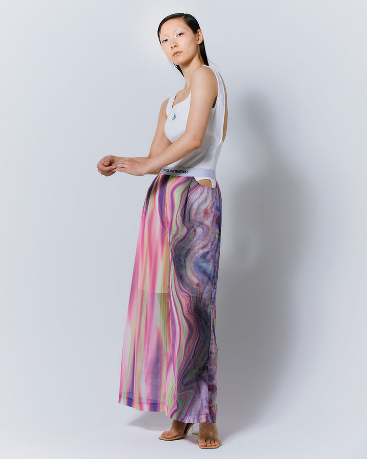 PARALLEL CUTTING WIDE PANTS