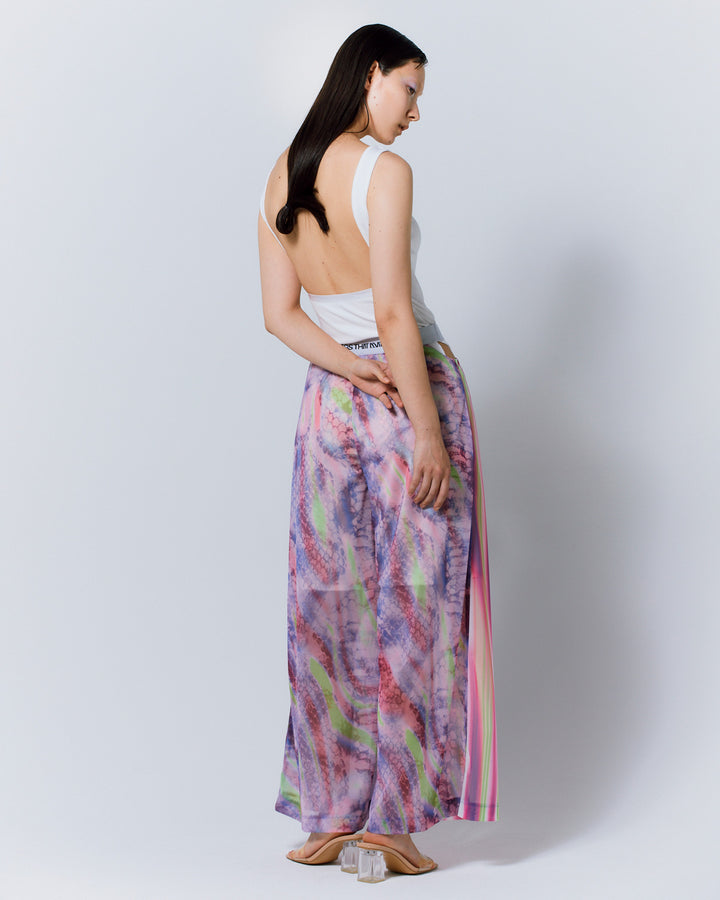 PARALLEL CUTTING WIDE PANTS