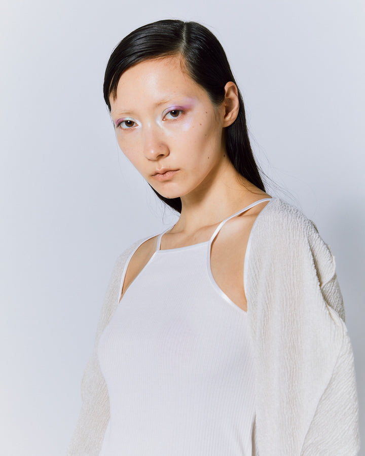 DIMENSION WARP BOLERO & CAMISOLE TOPS