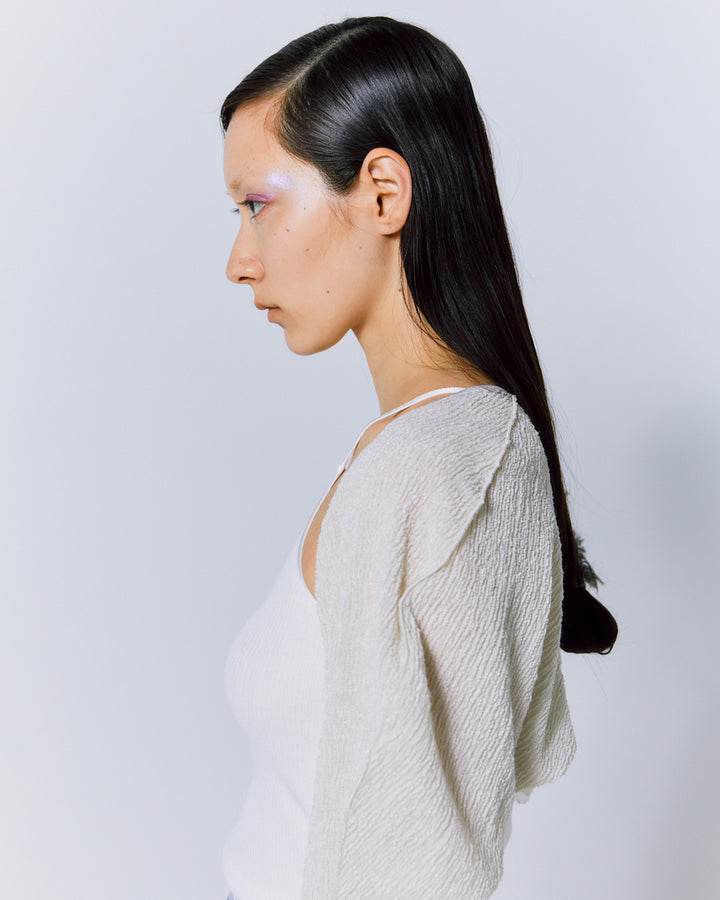 DIMENSION WARP BOLERO & CAMISOLE TOPS