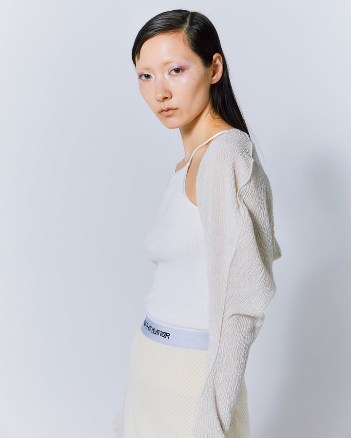 DIMENSION WARP BOLERO & CAMISOLE TOPS