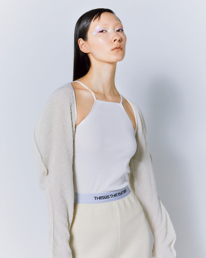 DIMENSION WARP BOLERO & CAMISOLE TOPS