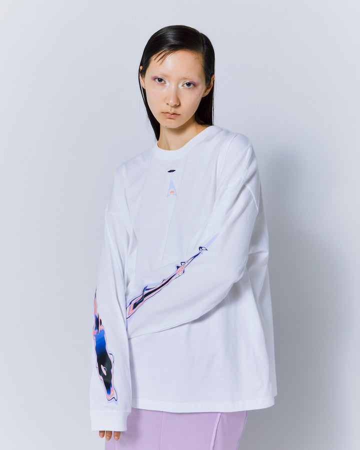 UFO LONG SLEEVE T-SHIRT ×midorikawano