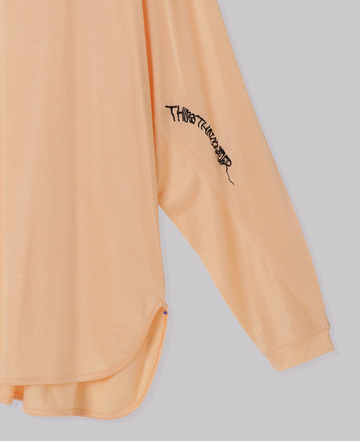 WARP LOGO LONG SLEEVES T-SHIRT