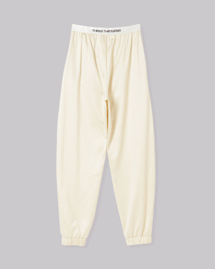 SATIN JERSEY JOG PANTS