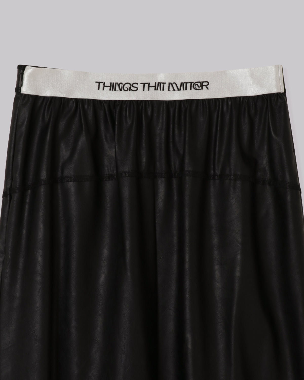 WET LEATHER MAXI SKIRT | | STORE | THINGS THAT MATTER ONLINE