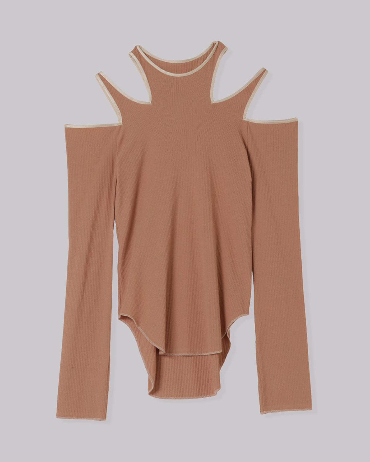 NOTCH DESIGN TERECO RIB TOPS | TOPS | STORE | THINGS THAT