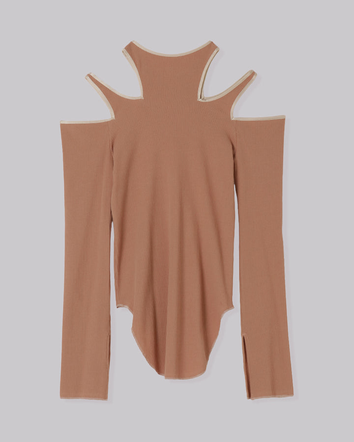 NOTCH DESIGN TERECO RIB TOPS