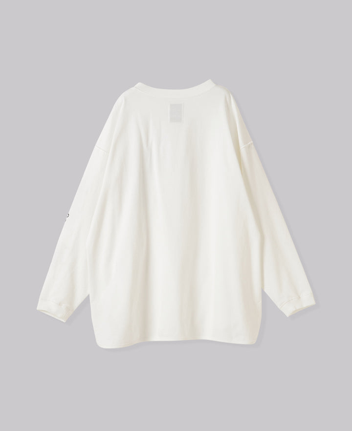 Yin & Yang PRINT LONG T-SHIRT