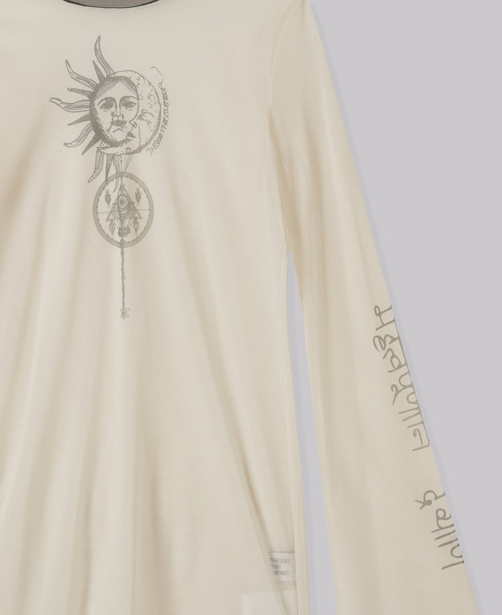Yin & Yang PRINT TATTOO TOPS