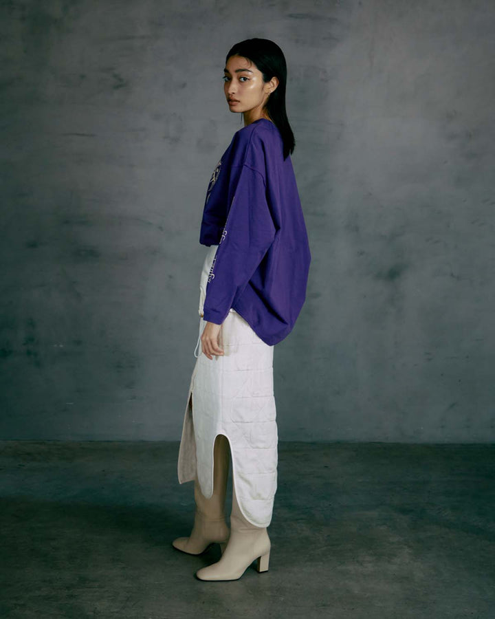 Yin & Yang PRINT LONG T-SHIRT