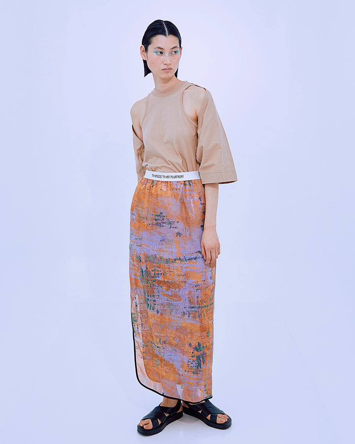 MEDITATIVE NARROW SKIRT
