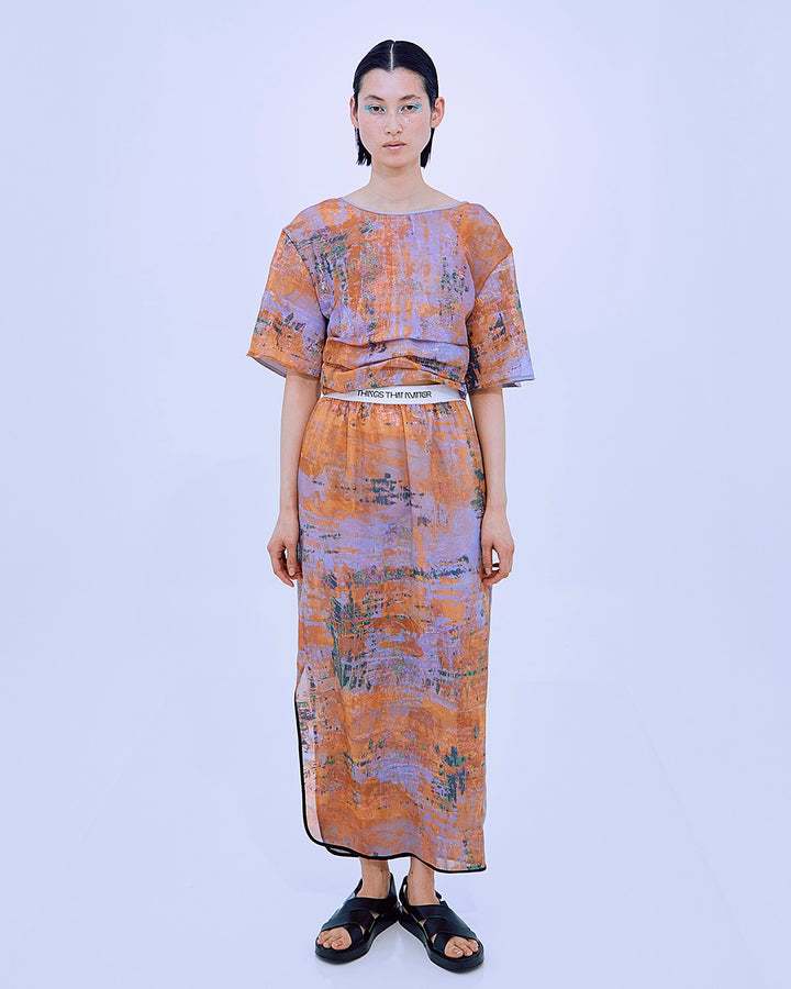 MEDITATIVE NARROW SKIRT