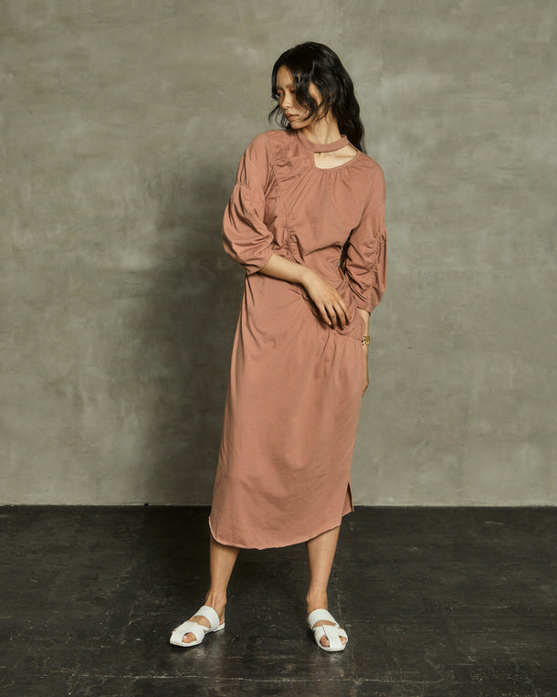 earth+-ing CUT&SEW DRESS