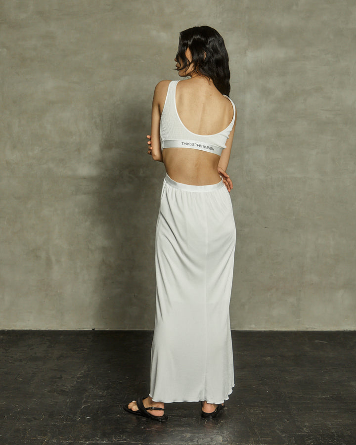 TANK TOP MAXI FLARE DRESS