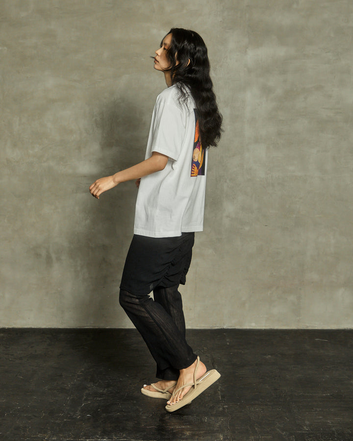 SHEER YORYU LAYERED PANTS