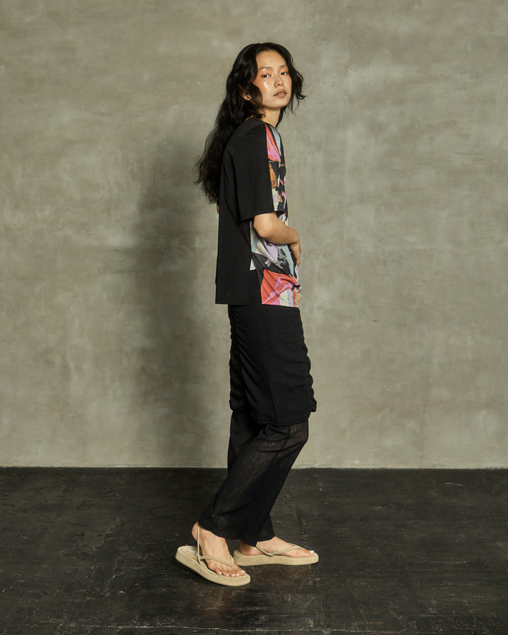 SHEER YORYU LAYERED PANTS
