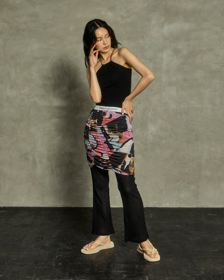 HALTER NECK CHAIN STRAP TOPS
