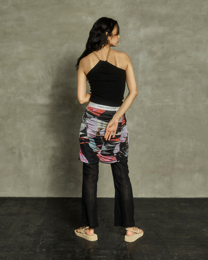 HALTER NECK CHAIN STRAP TOPS