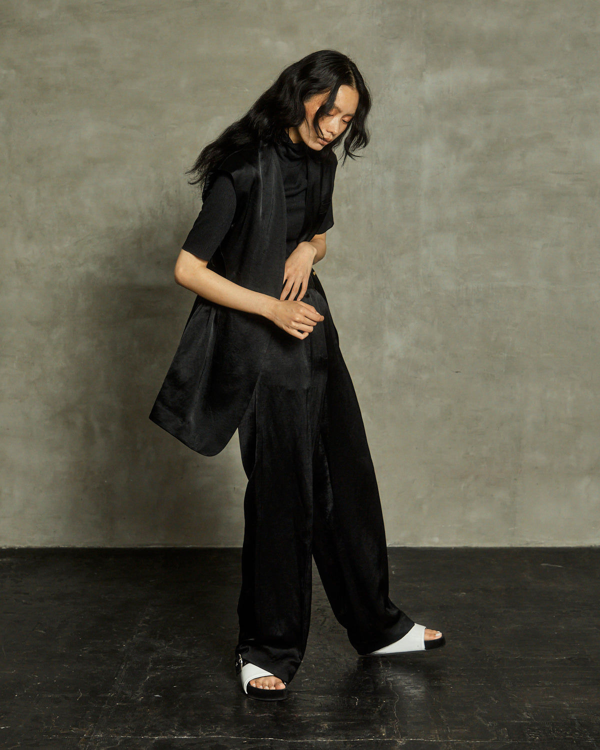 TRIACETATE LINEN WIDE PANTS | PRE ORDER | STORE | THINGS THAT