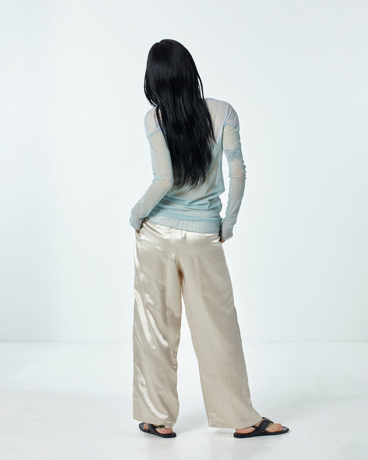 BODY TRIP BI-COLOR TULLE TOPS