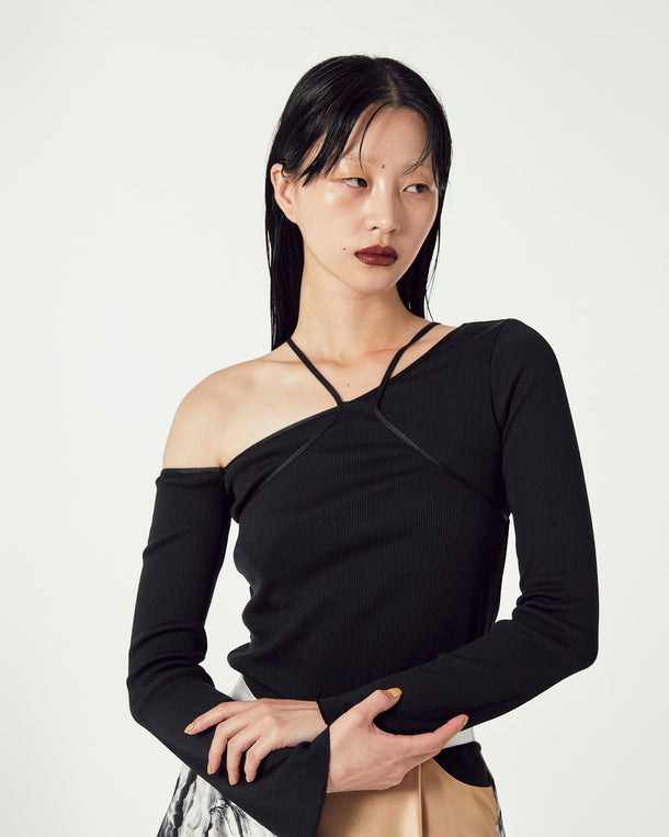 LAYERED BRIGHT PLATING RIB TOPS