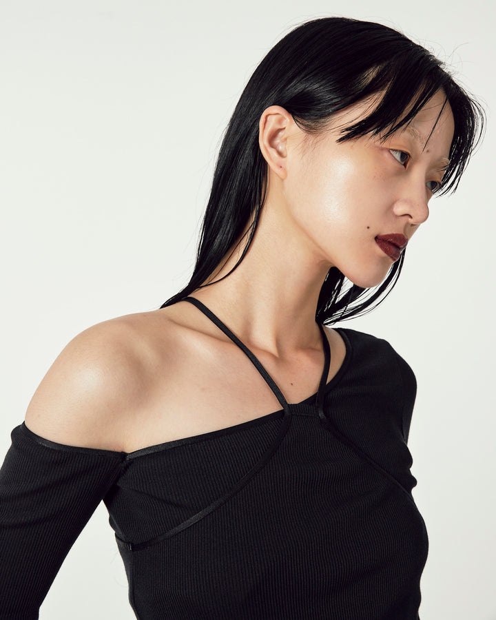 LAYERED BRIGHT PLATING RIB TOPS